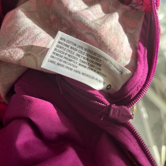 Kika Vargas x Target Mum Floral Scallop Edge Mini Skirt Size 4 NWT Pink Floral - Picture 8 of 10